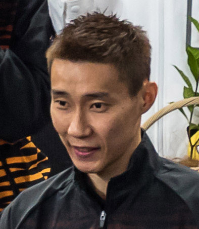 Portrait of Lee Chong Wei, Badminton champion